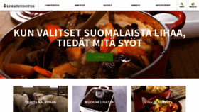 What Lihatiedotus.fi website looked like in 2020 (4 years ago)