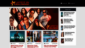 What Latestinbollywood.com website looked like in 2020 (4 years ago)
