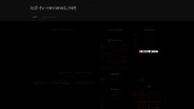 What Lcd-tv-reviews.net website looked like in 2020 (4 years ago)