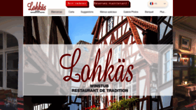 What Lohkas.com website looked like in 2020 (4 years ago)
