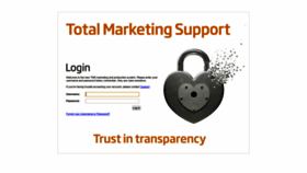 What Lockit.totalmarketingsupport.com website looked like in 2020 (4 years ago)