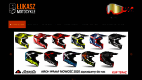 What Lukasz-motocykle.pl website looked like in 2020 (4 years ago)