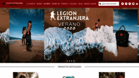 What Legionextranjera.com.ar website looked like in 2020 (4 years ago)