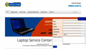 What Laptopstorebangalore.com website looked like in 2020 (4 years ago)