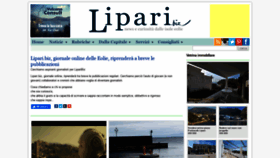 What Lipari.biz website looked like in 2020 (4 years ago)
