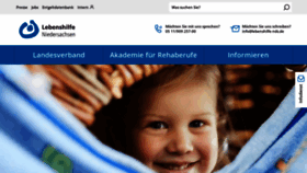 What Lebenshilfe-nds.de website looked like in 2020 (4 years ago)