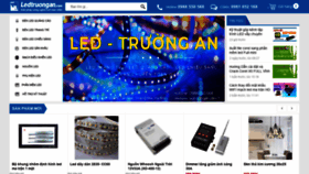 What Ledtruongan.com website looked like in 2020 (4 years ago)
