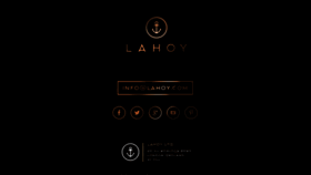 What Lahoy.com website looked like in 2020 (4 years ago)
