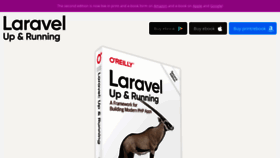 What Laravelupandrunning.com website looked like in 2020 (4 years ago)