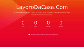 What Lavorodacasa.com website looked like in 2020 (4 years ago)