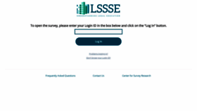 What Lawschoolsurvey.org website looked like in 2020 (4 years ago)
