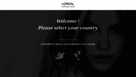 What Lorealpartnershop.com website looked like in 2020 (4 years ago)