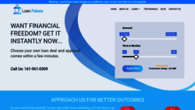 What Loanpalace.co.uk website looked like in 2020 (4 years ago)