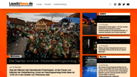 What Lausitznews.de website looked like in 2020 (4 years ago)