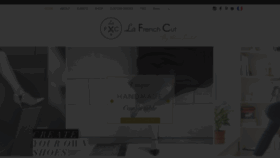 What Lafrenchcut.com website looked like in 2020 (5 years ago)