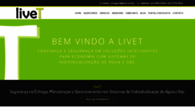 What Livet.com.br website looked like in 2020 (5 years ago)