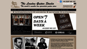 What Londonguitarstudio.com website looked like in 2020 (4 years ago)