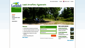 What Landaleigenaren.nl website looked like in 2020 (4 years ago)