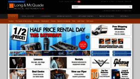 What Long-mcquade.com website looked like in 2020 (5 years ago)