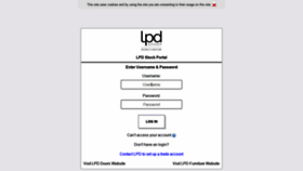 What Lpd-portal.co.uk website looked like in 2020 (4 years ago)