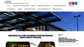 What Ltpes.lu website looked like in 2020 (5 years ago)