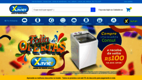 What Lojasxavier.com.br website looked like in 2020 (4 years ago)