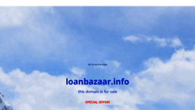 What Loanbazaar.info website looked like in 2020 (4 years ago)