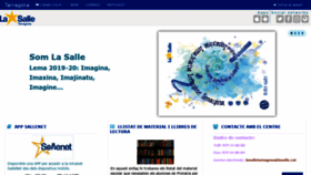 What Lasalletarragona.sallenet.org website looked like in 2020 (4 years ago)