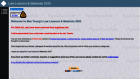 What Legalmax.info website looked like in 2020 (4 years ago)