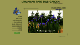 What Litbulbgarden.com website looked like in 2020 (4 years ago)