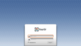 What Login.fourthhospitality.com website looked like in 2020 (4 years ago)