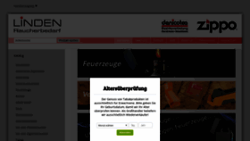 What Linden-rba.de website looked like in 2020 (4 years ago)