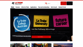 What Latrobecollegeaustralia.edu.au website looked like in 2020 (4 years ago)