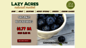 What Lazyacres.com website looked like in 2020 (4 years ago)