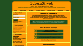 What Luberonweb.fr website looked like in 2020 (4 years ago)