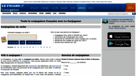 What Leconjugueur.lefigaro.fr website looked like in 2020 (4 years ago)