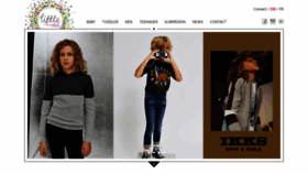 What Littlemodel.fr website looked like in 2020 (4 years ago)