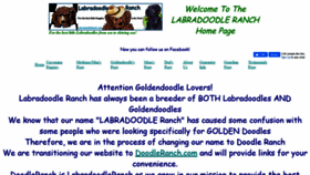 What Labradoodleranch.com website looked like in 2020 (4 years ago)
