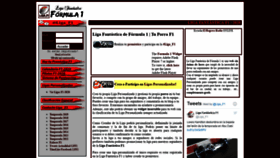 What Ligafantasticaf1.es website looked like in 2020 (4 years ago)