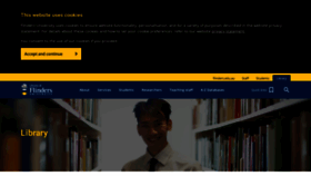 What Library.flinders.edu.au website looked like in 2020 (4 years ago)