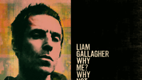 What Liamgallagher.com website looked like in 2020 (4 years ago)