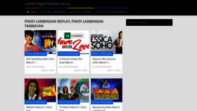 What Lambinganteleserye.su website looked like in 2020 (4 years ago)