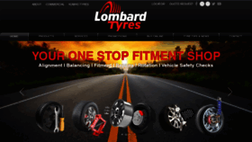 What Lombardtyres.com website looked like in 2020 (4 years ago)