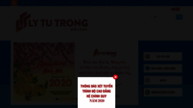 What Lttc.edu.vn website looked like in 2020 (4 years ago)