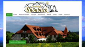 What Landhotel-rhoenblick-ostheim.de website looked like in 2020 (4 years ago)