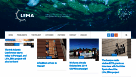 What Lifelema.eu website looked like in 2020 (5 years ago)