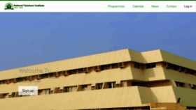 What Lms.nti.edu.ng website looked like in 2020 (4 years ago)