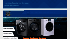 What Londonapplianceservices.com website looked like in 2020 (4 years ago)