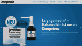 What Laryngomedin.de website looked like in 2020 (4 years ago)
