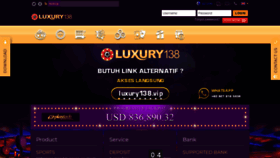 What Luxury138.com website looked like in 2020 (4 years ago)